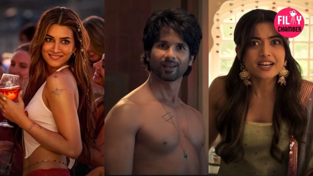 Cocktail 2: Shahid kapoor, Kriti Sanon & Rashmika Mandanna